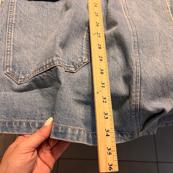 Boyish x Free People Blue Denim Joaquin Kimono Jacket Dress Small NWT - Picture 16 of 16